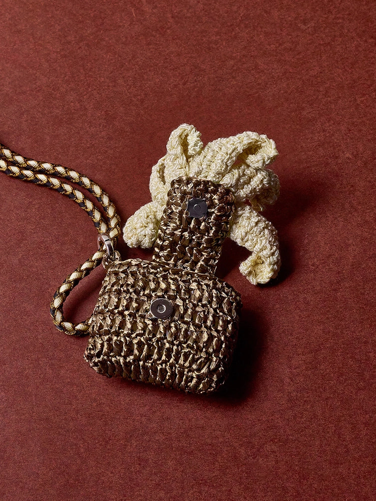 Your Earbuds‘ Cozy Sweater - Handmade Floral Charm for AirPods Pro