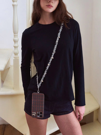 Colorful Pom & Braid Series – Playful & Braided Phone Strap