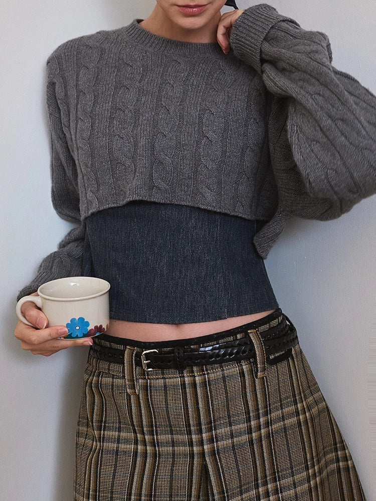 Hand-Painted Floral Art Ceramic Mug & Plate