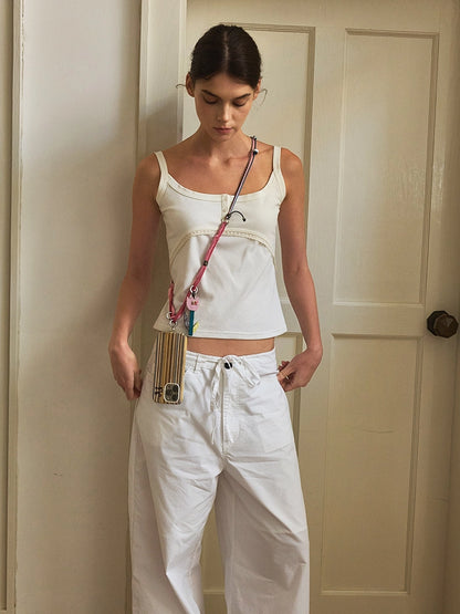 The “Patchwork Posy” Strap – Handcrafted & Adjustable Phone Strap