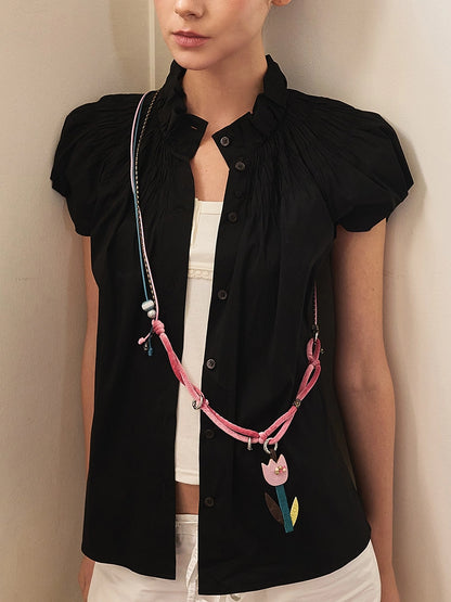 The “Patchwork Posy” Strap – Handcrafted & Adjustable Phone Strap