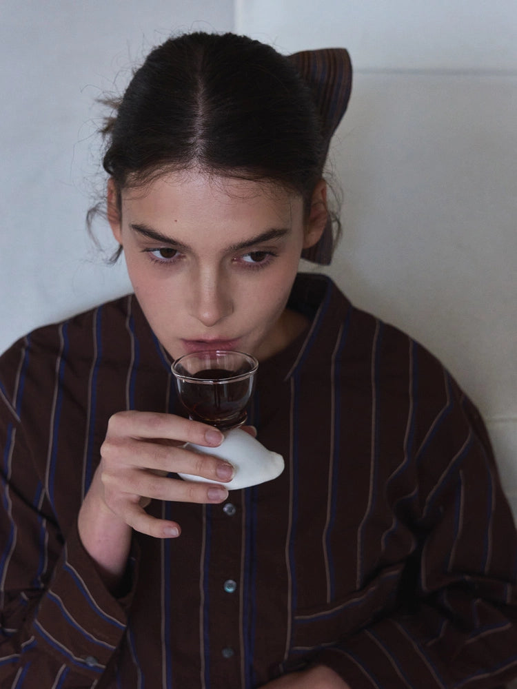 Inspired by the Coast – Ceramic Seashell Cup for Tea & Sake