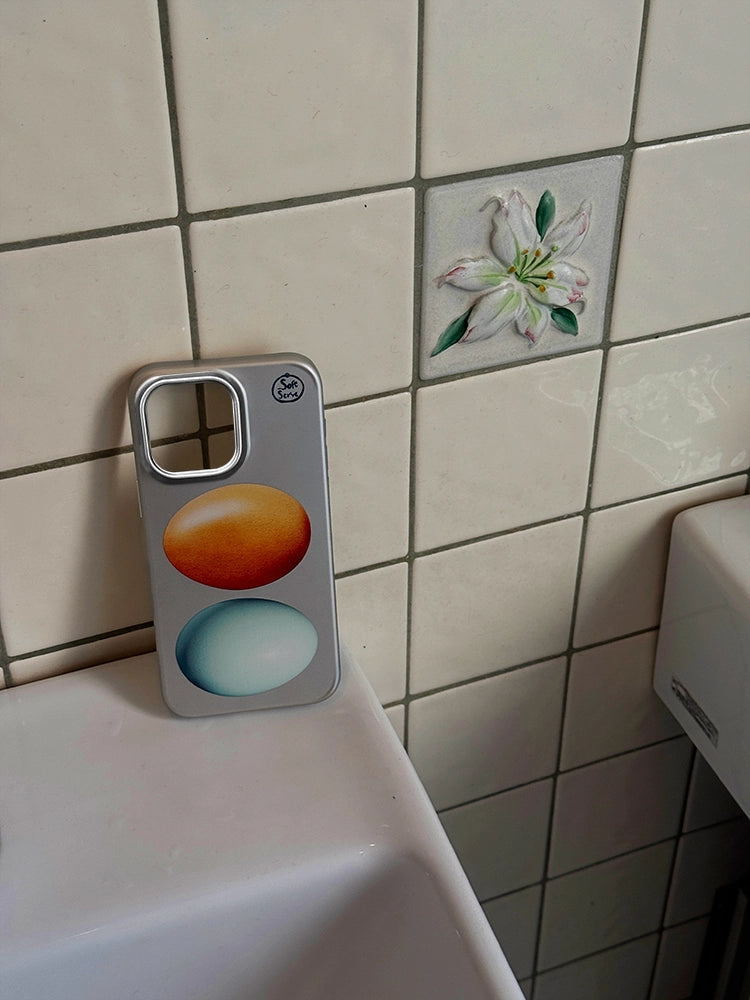 Metallic Egg Phone Case - Smooth & Tough Protection