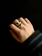 Sorbet Mochi Beaded Ring