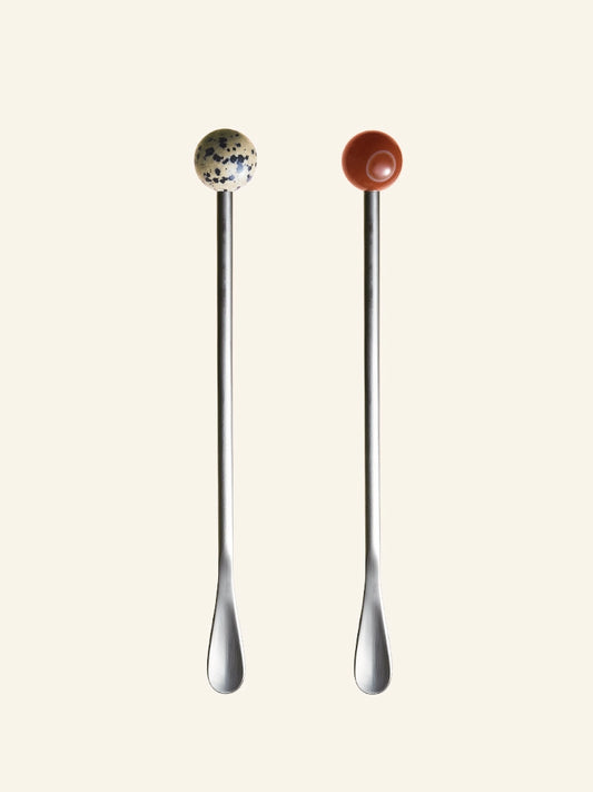 Lollipop Jade Stirring Spoon