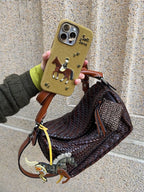 Puppet Theatre Pony – Handmade Leather Keychain Charm