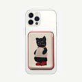 Cat & Apple iPhone MagSafe Card Holder