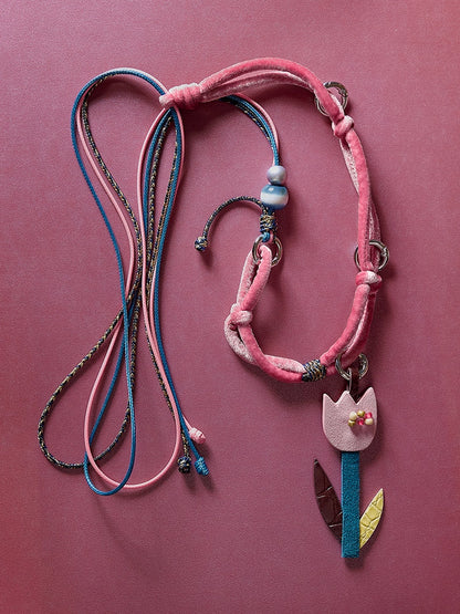 The “Patchwork Posy” Strap – Handcrafted & Adjustable Phone Strap