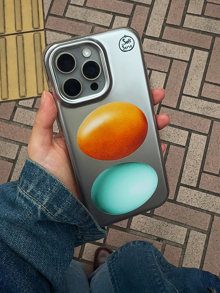 Metallic Egg Phone Case - Smooth & Tough Protection