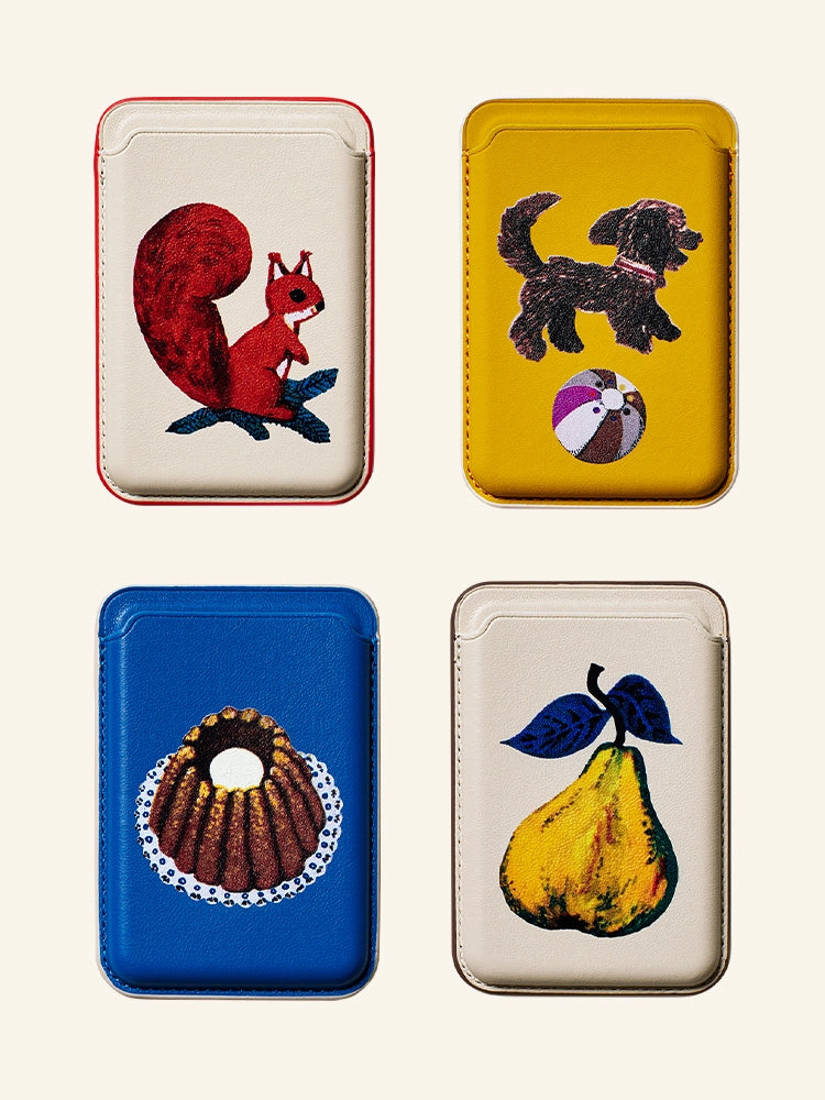 "Forest Pocket" iPhone MagSafe Card Holder