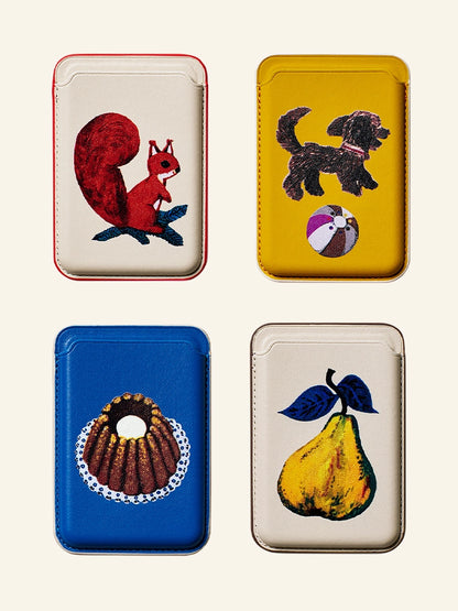 "Forest Pocket" iPhone MagSafe Card Holder