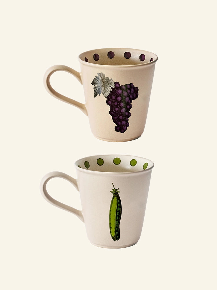 Grapes & pods Cluster Mug