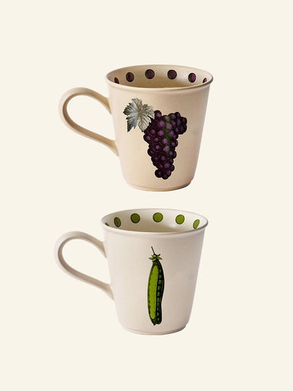 Grapes & pods Cluster Mug