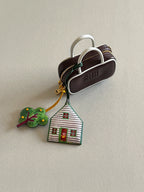 Magic Puppet Town Double-Sided 3D Leather Charm