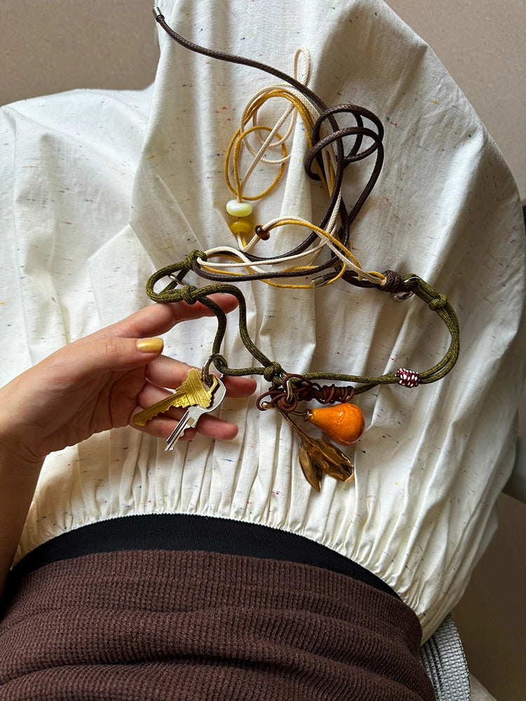 Cozy Home Leather Phone Strap