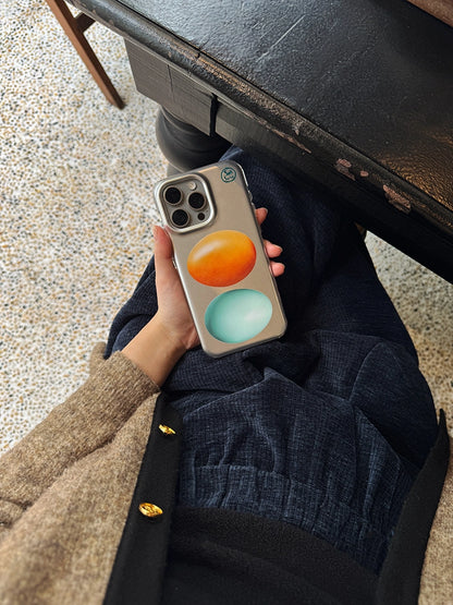 Metallic Egg Phone Case - Smooth & Tough Protection