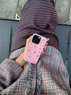 Crayon Stars Phone Case - Whimsical Hand-Drawn Design