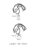 The Puppy & Red House Phone Strap