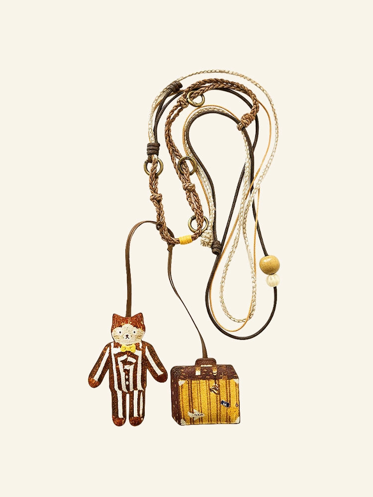 Animal Pals Long Adorable Phone Strap