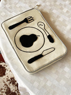 Pear Placemat Laptop Messenger Bag
