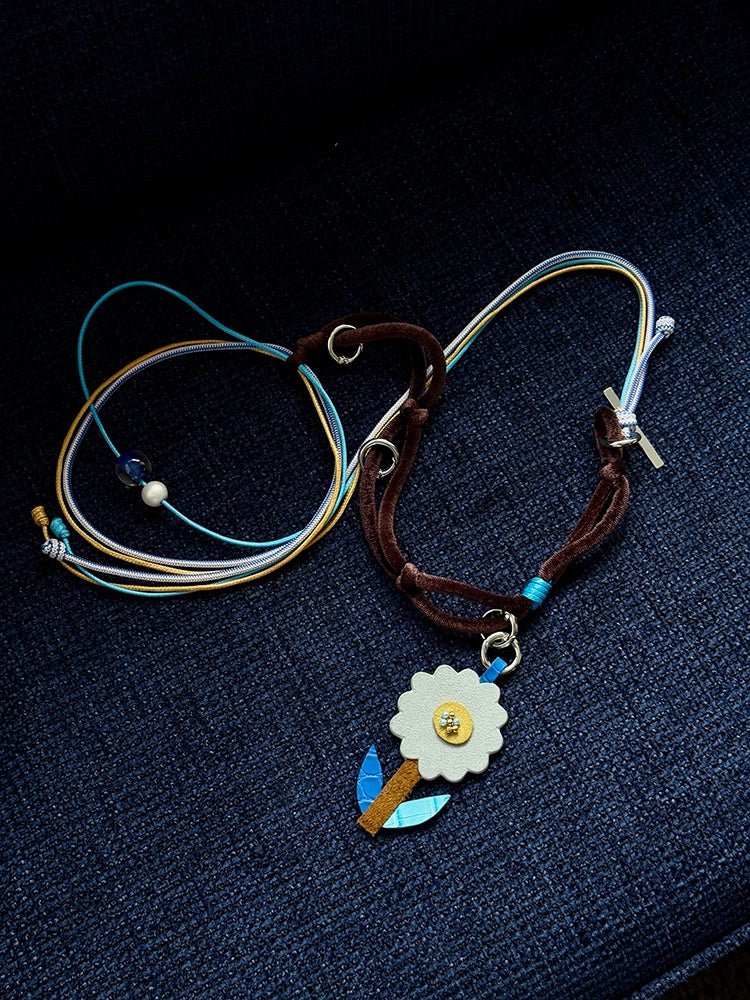 The “Patchwork Posy” Strap – Handcrafted & Adjustable Phone Strap