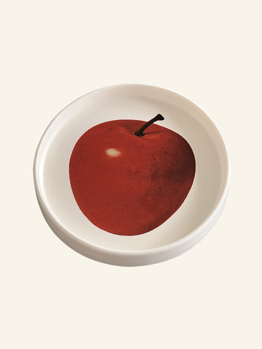 Red Apple Ceramic Small Plate