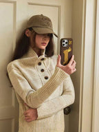 Your Everyday Sweetheart - Chocolate Puppy Cross-Stitch Fabric Phone Case