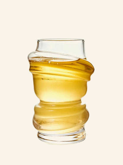 Twist & Loop Juice Glass & Water Goblet