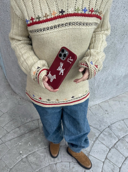 Prosper Pup Embroidered MagSafe Case
