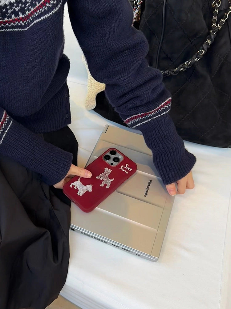 Magnetic Puppy Phone Case