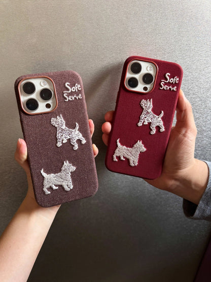 Prosper Pup Embroidered MagSafe Case