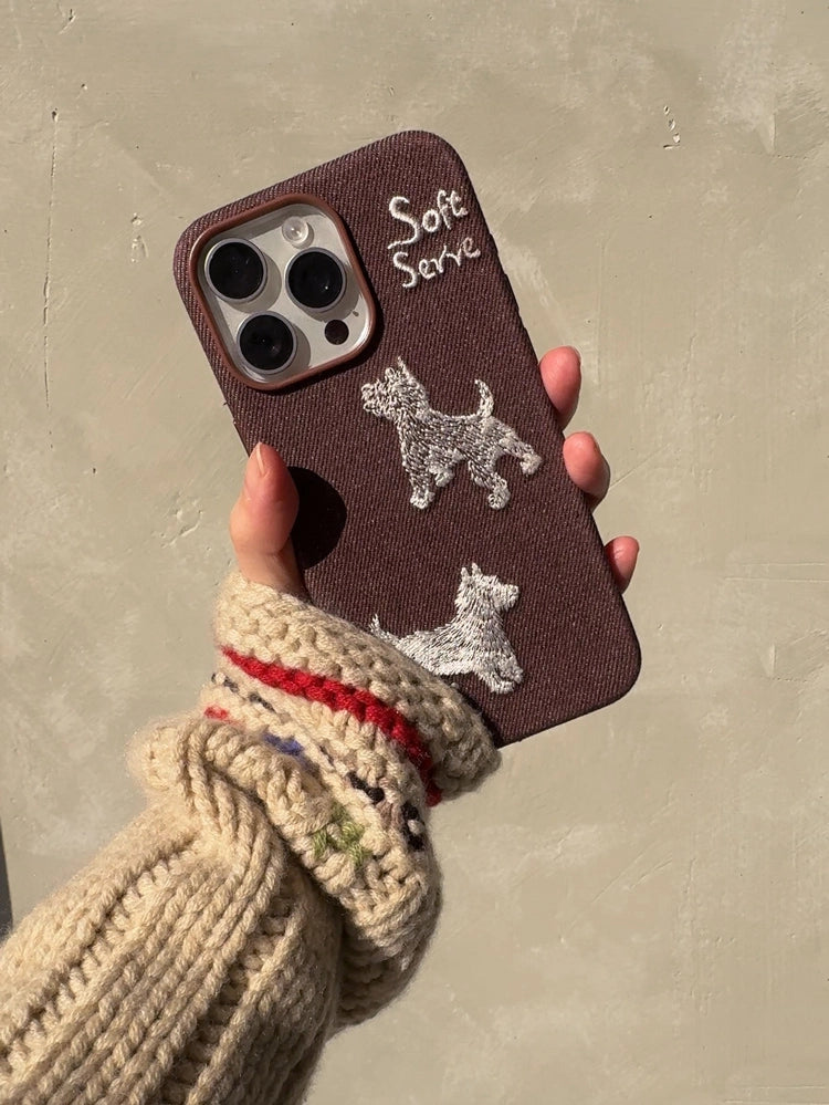 Prosper Pup Embroidered MagSafe Case