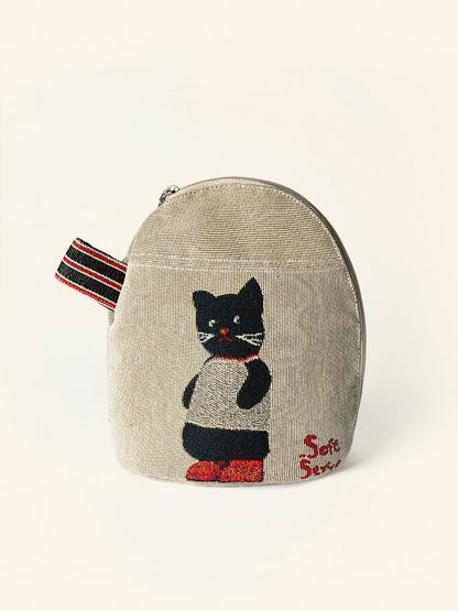 Teapot Tapestry Crossbody Bag