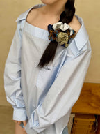 Sorbet “Wavy Hem II” Scrunchie