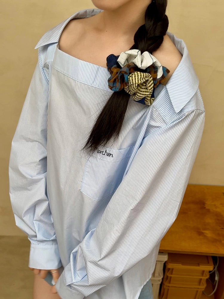 Sorbet “Wavy Hem II” Scrunchie