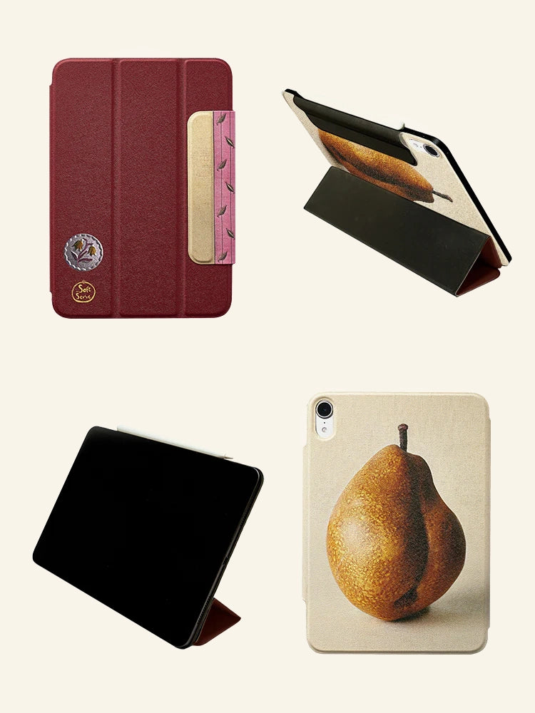 The Pear & Grapes iPad Case