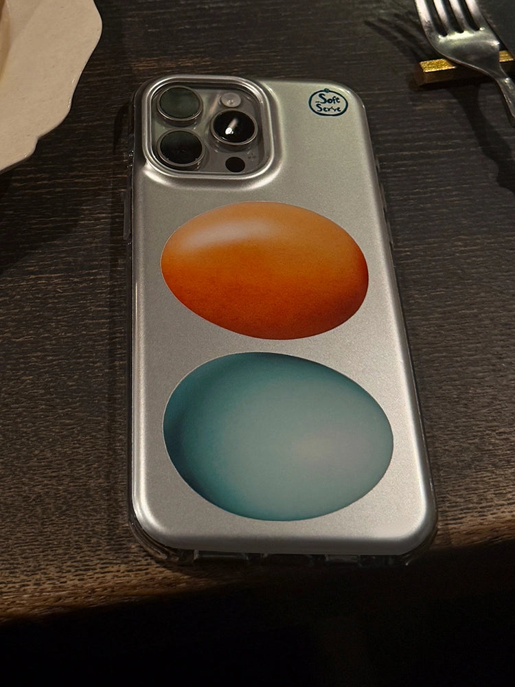 Metallic Egg Phone Case - Smooth & Tough Protection