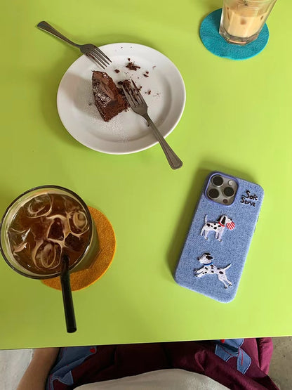 Running Puppies Phone Case