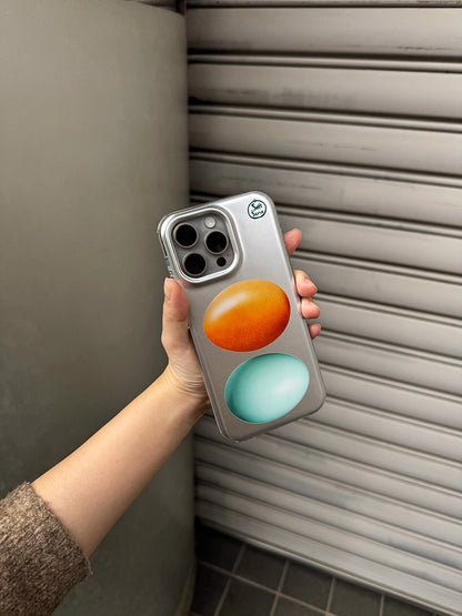 Metallic Egg Phone Case - Smooth & Tough Protection