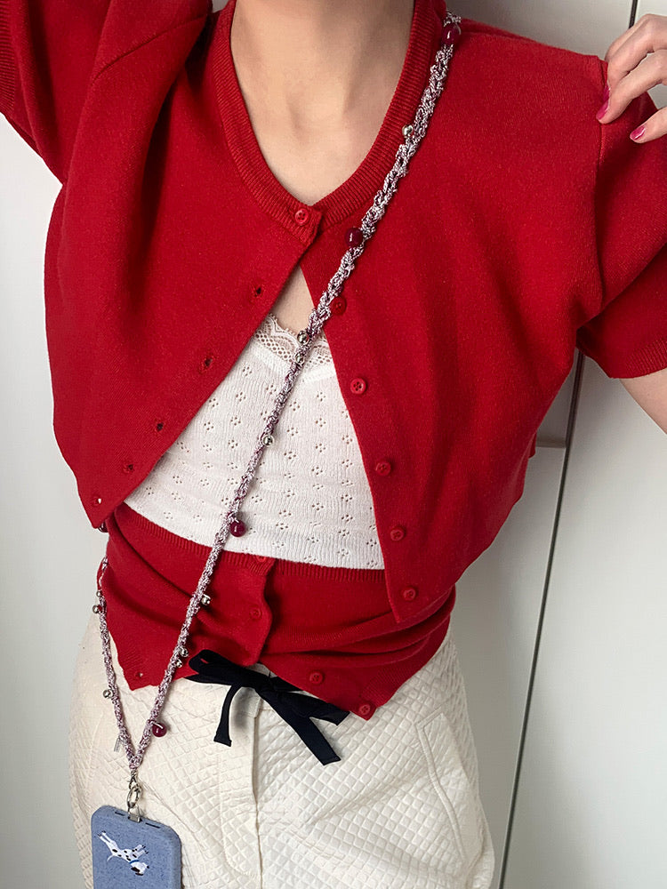 The Color Dots Twists Phone Strap