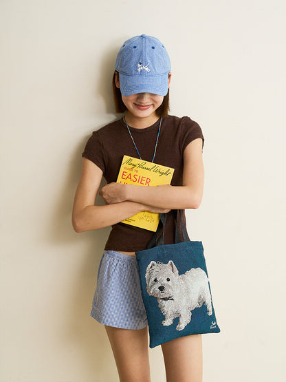 Pug Soft-Top Baseball Cap