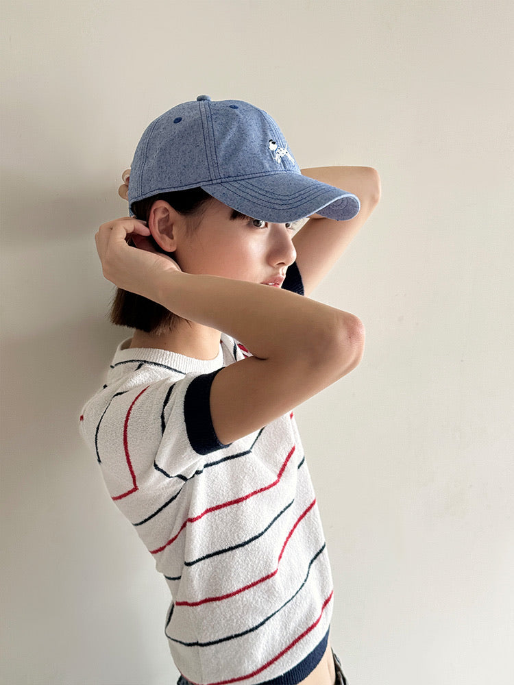 Pug Soft-Top Baseball Cap