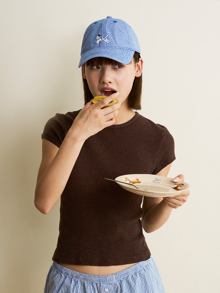 Pug Soft-Top Baseball Cap