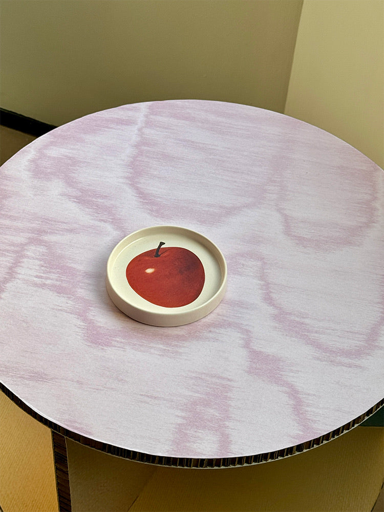 Red Apple Ceramic Small Plate