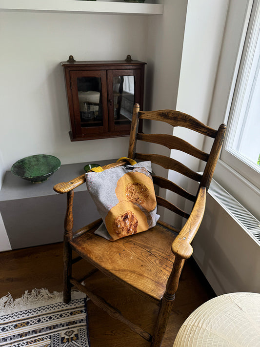 Halved Pumpkin Tote Bag