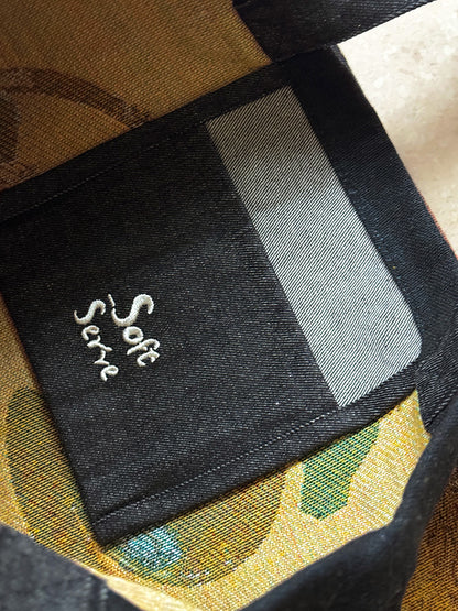 Heavy-Duty Yarn-Dyed Halved Pumpkin Tote Bag