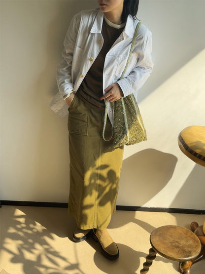 Sorbet Waffle Delicious Waffle Drawstring Mesh Tote Bag