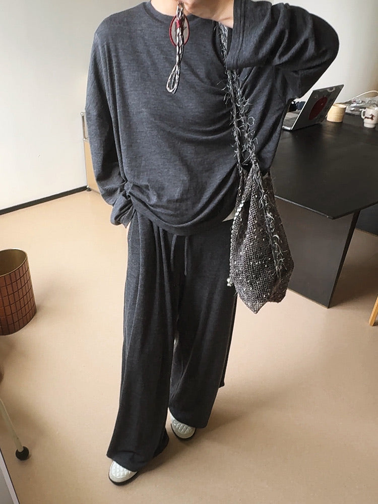 Sorbet Delicious Waffle Shiny Drawstring Mesh Tote Bag