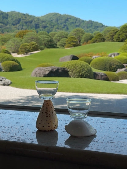 Inspired by the Coast – Ceramic Seashell Cup for Tea & Sake