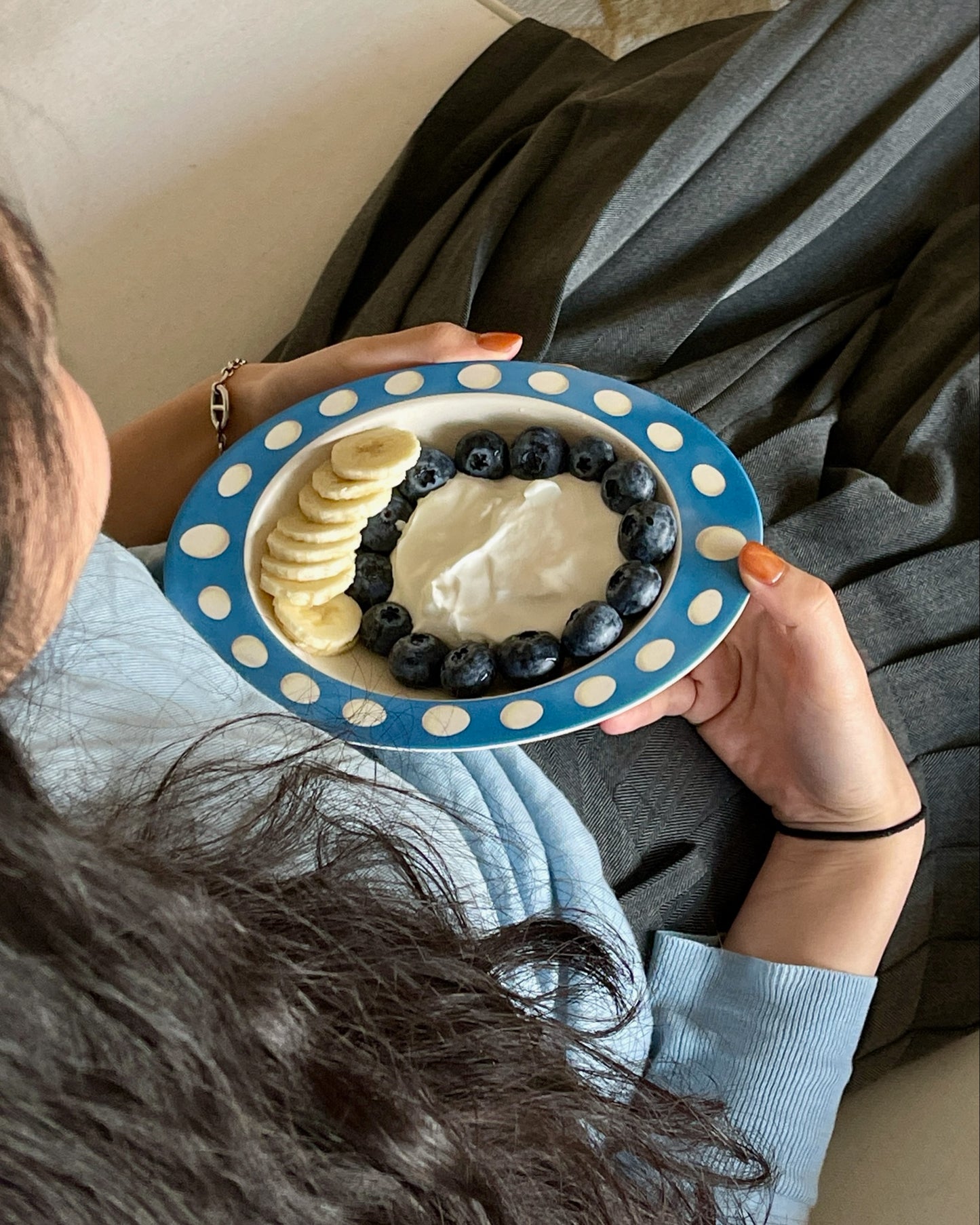 Oval Egg Bamboo Fiber Egg Bowl